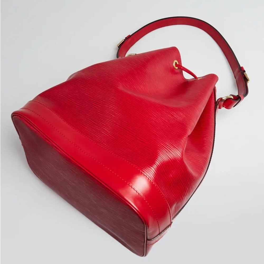 Louis Vuitton Red Epi Leather GM Noe Bag - Picture 12 of 14